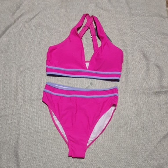 Bmjl Other - NWT BMJL WOMEN'S Swimwear Set in Pink and Purple SIZE M.